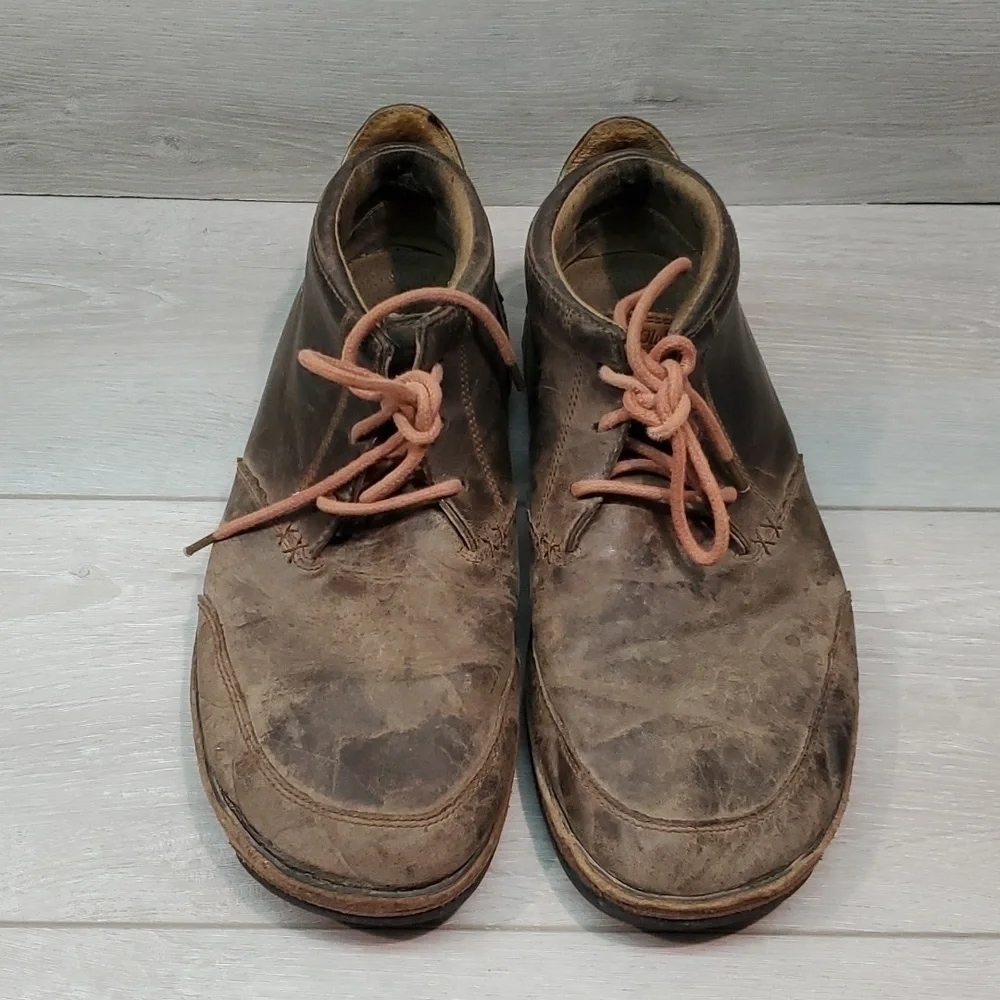 Olukai Mens Kamuela High Ankle Top Leather Boots shoes sz 11.5